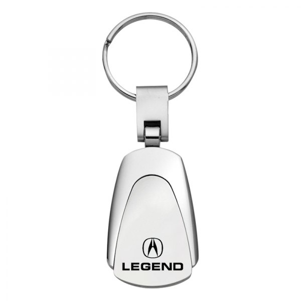 Autogold® - Legend Chrome Teardrop Key Chain