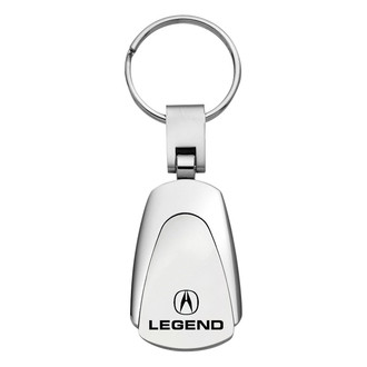 Autogold® - Legend Chrome Teardrop Key Chain
