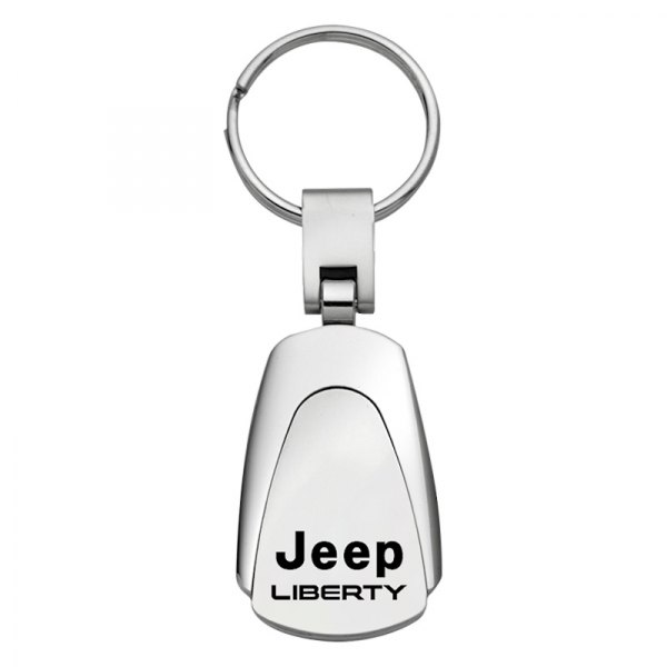 Autogold® - Liberty Chrome Teardrop Key Chain