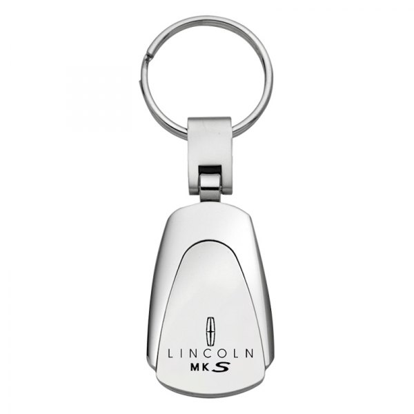 Autogold® - MKS Chrome Teardrop Key Chain