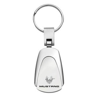 Autogold® - Mustang 45TH Anniversary Chrome Teardrop Key Chain