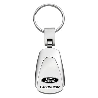 Autogold® - Excursion Chrome Teardrop Key Chain