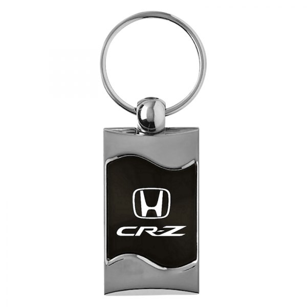 Autogold® - CRZ Black Rectangular Wave Key Chain