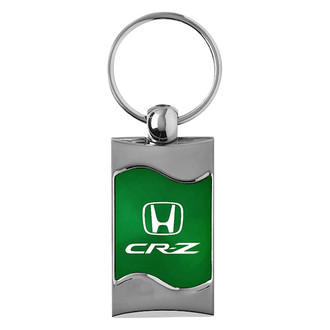 Autogold® - CRZ Green Rectangular Wave Key Chain