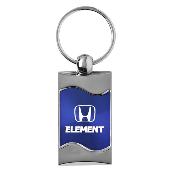 Autogold® - Element Blue Rectangular Wave Key Chain