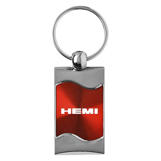 Autogold® - Hemi Red Rectangular Wave Key Chain