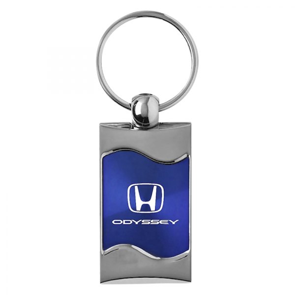 Autogold® - Odyssey Blue Rectangular Wave Key Chain