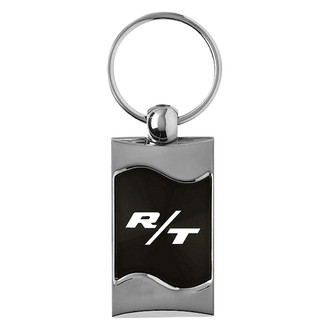 Autogold® - R/T Black Rectangular Wave Key Chain