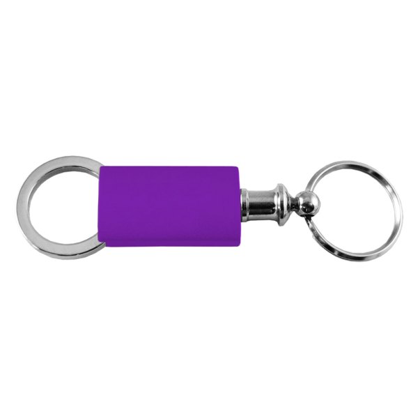 Autogold® - Blank Purple Anodized Aluminum Valet Key Chain