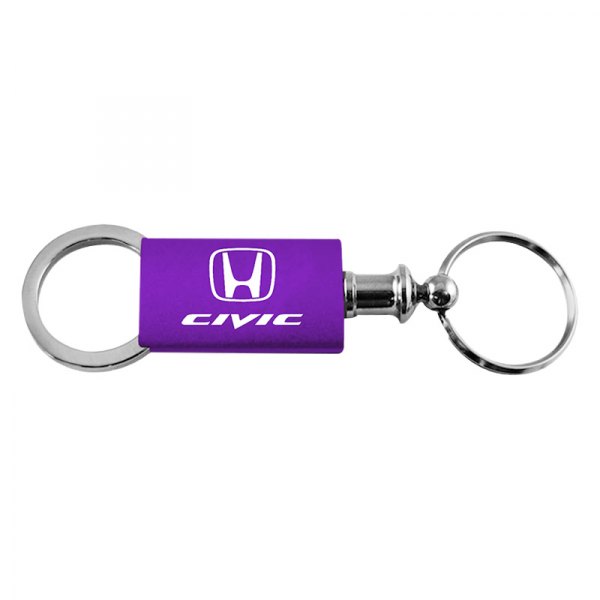 Autogold® - Civic Purple Anodized Aluminum Valet Key Chain