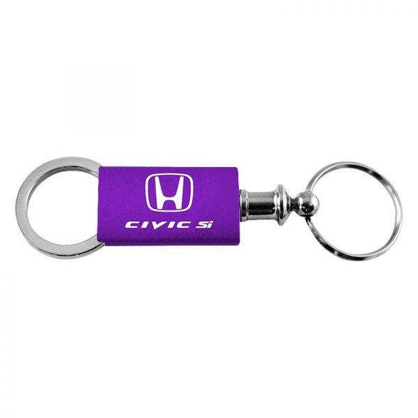 Autogold® - Civic SI Purple Anodized Aluminum Valet Key Chain