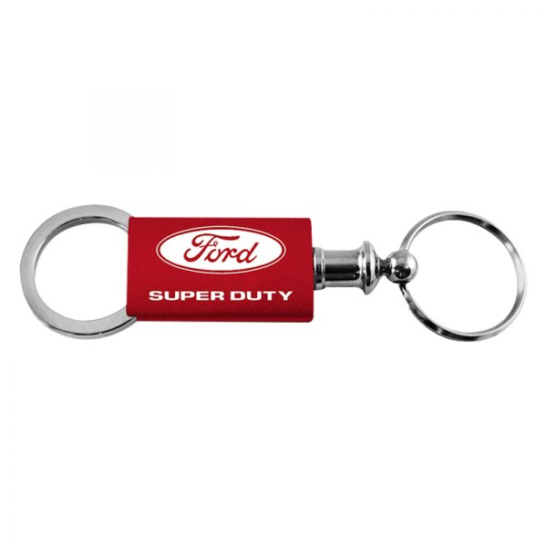 Autogold® - Super Duty Red Anodized Aluminum Valet Key Chain