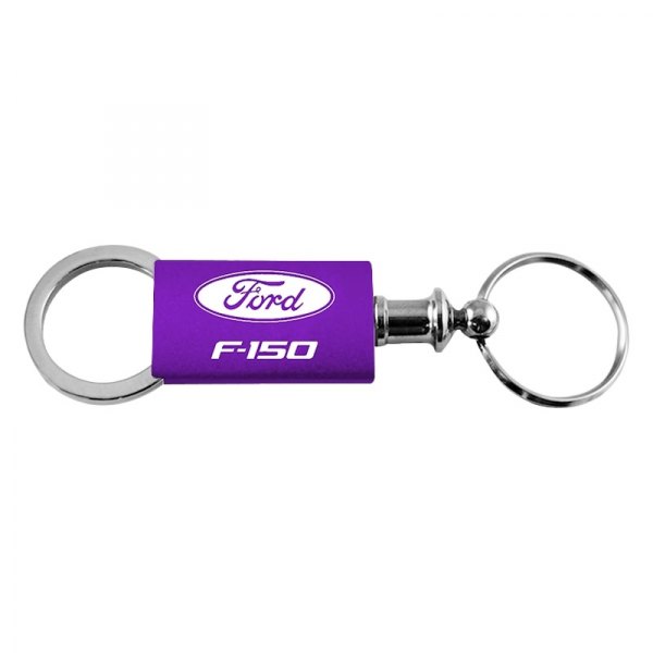 Autogold® - F-150 Purple Anodized Aluminum Valet Key Chain