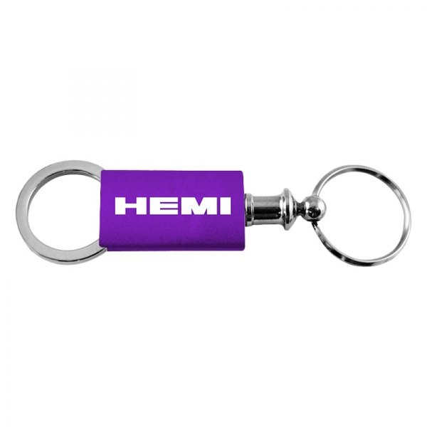 Autogold® - Hemi Purple Anodized Aluminum Valet Key Chain