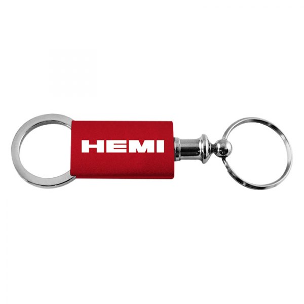 Autogold® - Hemi Red Anodized Aluminum Valet Key Chain