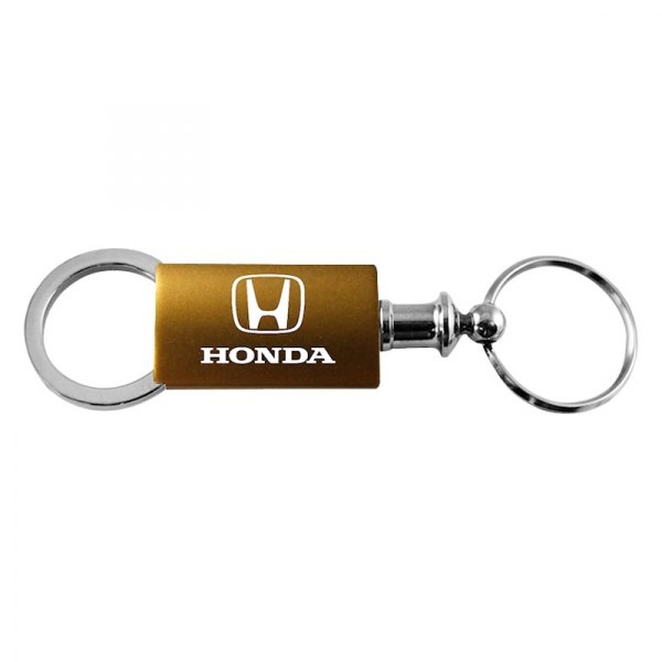 Autogold® - Honda Gold Anodized Aluminum Valet Key Chain