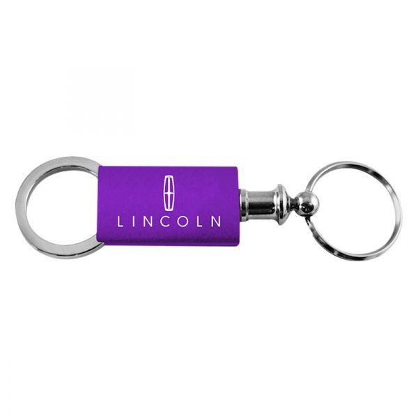 Autogold® - Lincoln Purple Anodized Aluminum Valet Key Chain