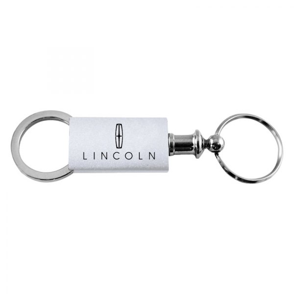 Autogold® - Lincoln Silver Anodized Aluminum Valet Key Chain