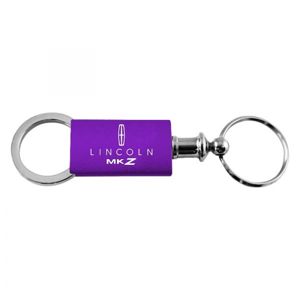 Autogold® - MKZ Purple Anodized Aluminum Valet Key Chain