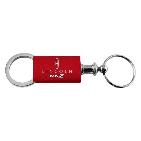 Autogold® - MKZ Red Anodized Aluminum Valet Key Chain