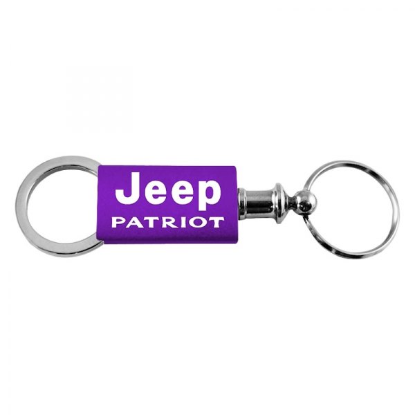 Autogold® - Patriot Purple Anodized Aluminum Valet Key Chain