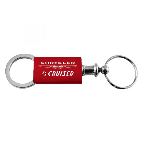 Autogold® - PT Cruiser Red Anodized Aluminum Valet Key Chain