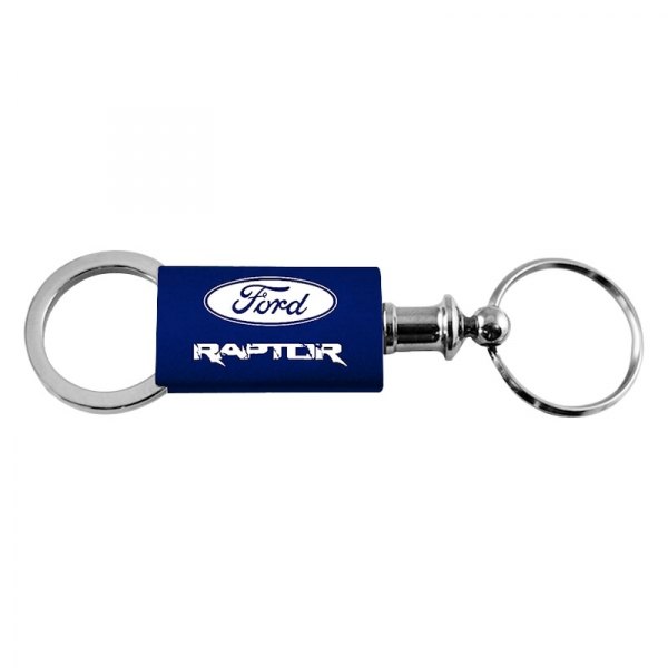 Autogold® - Raptor Navy Anodized Aluminum Valet Key Chain