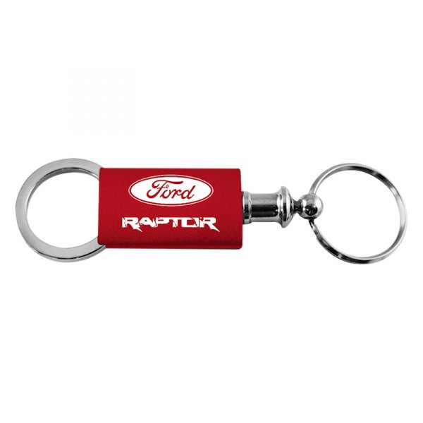 Autogold® - Raptor Red Anodized Aluminum Valet Key Chain