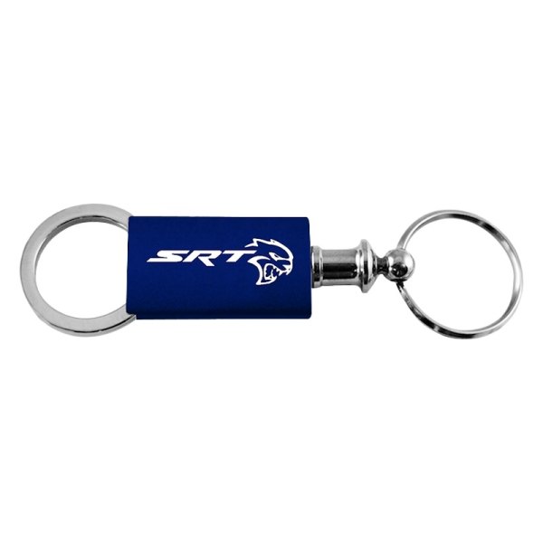 Autogold® - SRT Hellcat Navy Anodized Aluminum Valet Key Chain