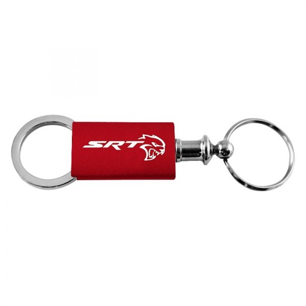 Autogold® - SRT Hellcat Red Anodized Aluminum Valet Key Chain