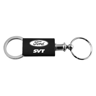 Autogold® - SVT Black Anodized Aluminum Valet Key Chain