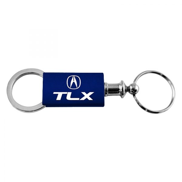 Autogold® - TLX Navy Anodized Aluminum Valet Key Chain