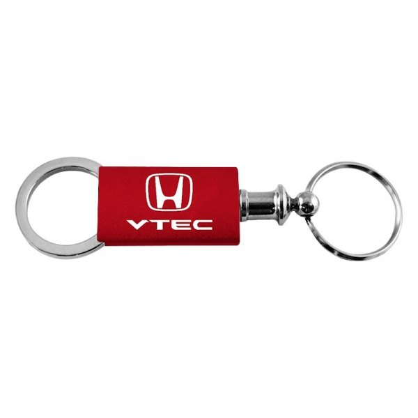 Autogold® - VTEC Red Anodized Aluminum Valet Key Chain