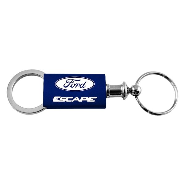 Autogold® - Escape Navy Anodized Aluminum Valet Key Chain