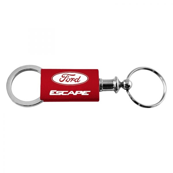 Autogold® - Escape Red Anodized Aluminum Valet Key Chain