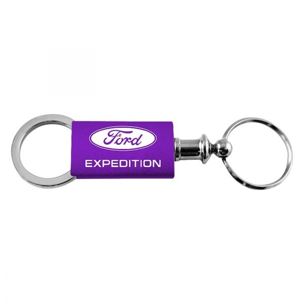 Autogold® - Expedition Purple Anodized Aluminum Valet Key Chain