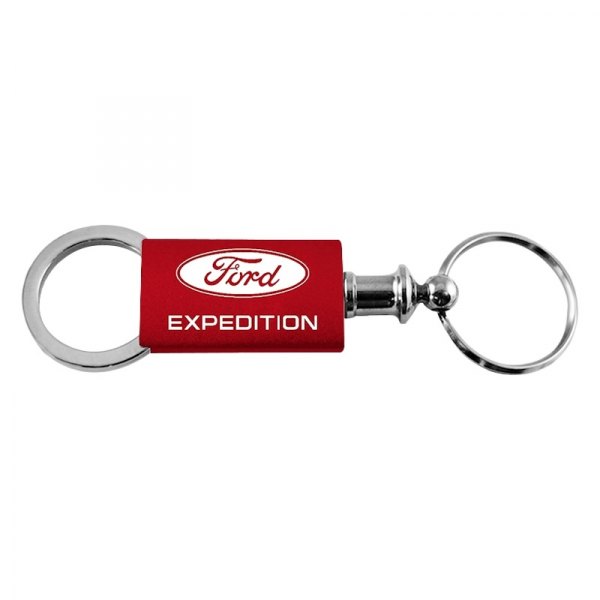 Autogold® - Expedition Red Anodized Aluminum Valet Key Chain