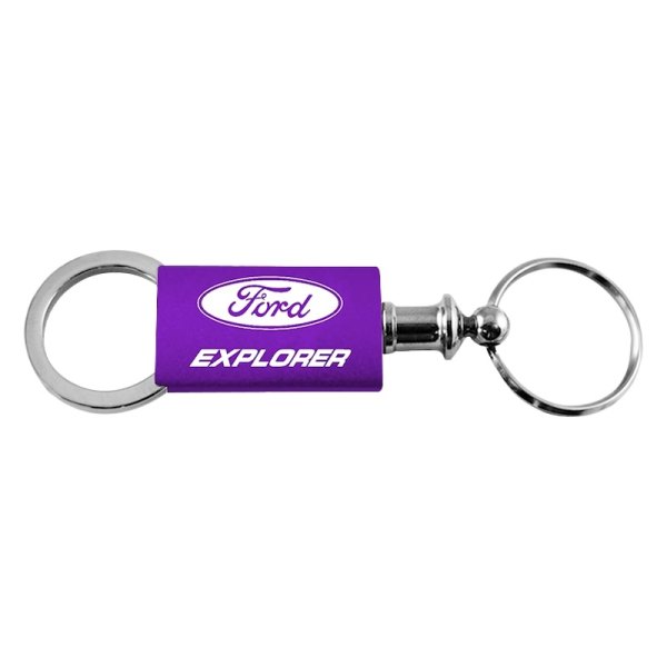 Autogold® - Explorer Purple Anodized Aluminum Valet Key Chain