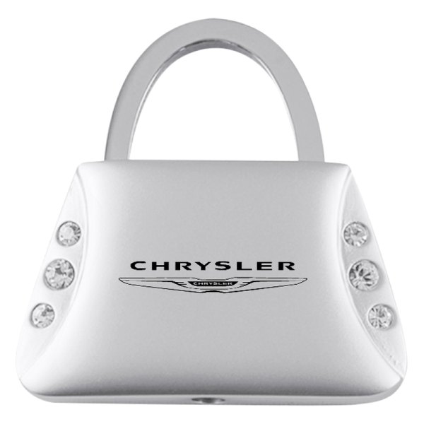 Autogold® - Chrysler Jeweled Purse Key Chain