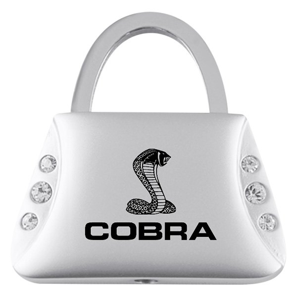 Autogold® - Cobra Jeweled Purse Key Chain