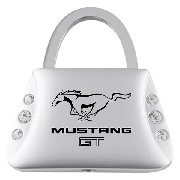 Autogold® - Mustang GT Jeweled Purse Key Chain