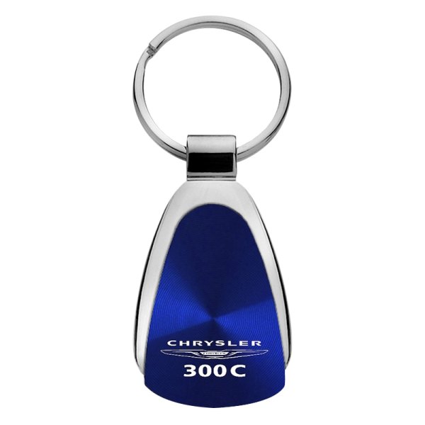 Autogold® - Chrysler 300C Blue Teardrop Key Chain