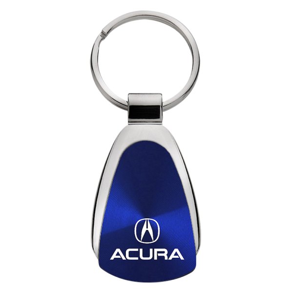 Autogold® - Acura Blue Teardrop Key Chain