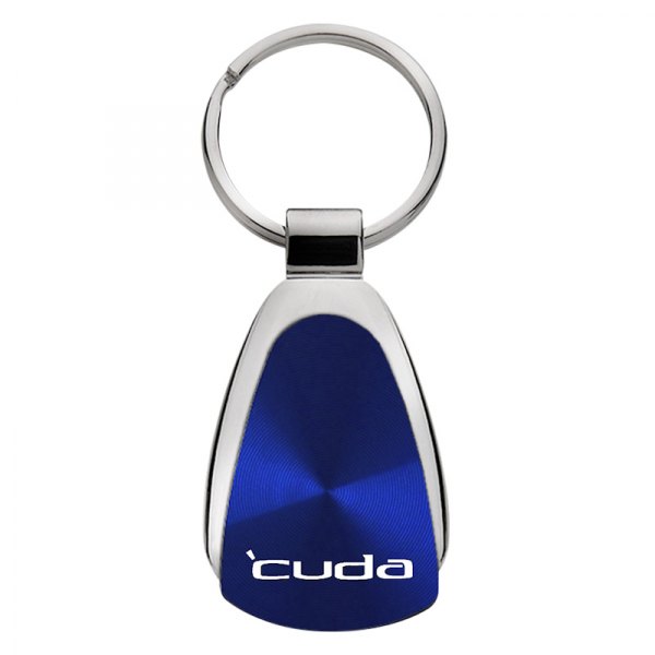 Autogold® - Cuda Blue Teardrop Key Chain