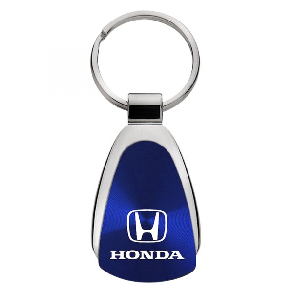 Autogold® - Honda Blue Teardrop Key Chain