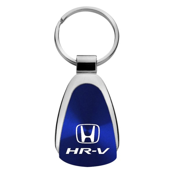 Autogold® - HR-V Blue Teardrop Key Chain