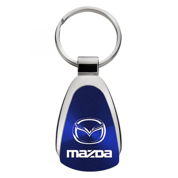Autogold® - Mazda Blue Teardrop Key Chain