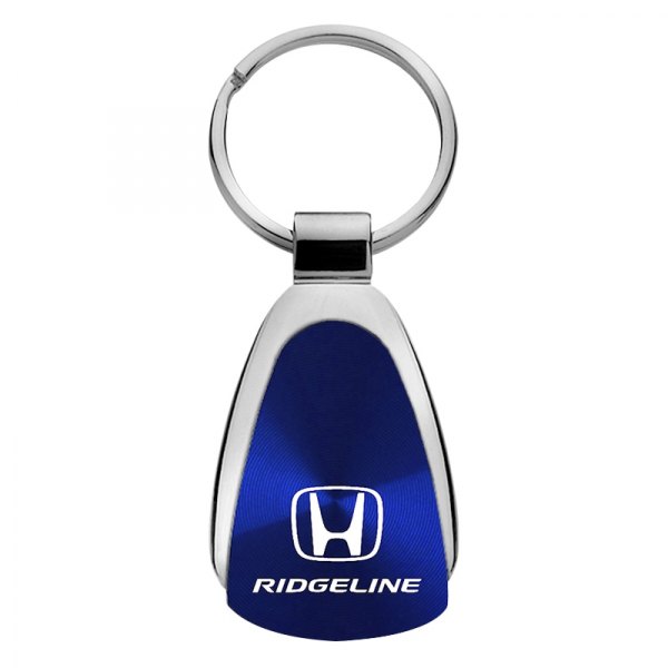 Autogold® - Ridgeline Blue Teardrop Key Chain