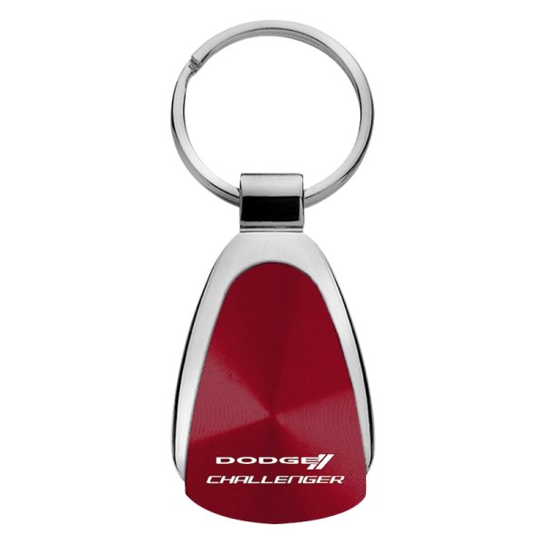Autogold® - Challenger Burgundy Teardrop Key Chain