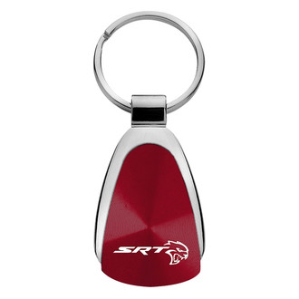 Autogold® - SRT Hellcat Burgundy Teardrop Key Chain